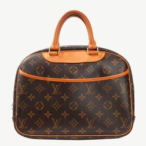 Louis Vuitton Trouville Monogram Canvas Top-Handle Bag